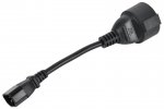 ITK PC-C14D-10CM Адаптер PDU 3х1,5 10см с разъёмами C14-Schuko