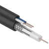 ITK CC3-R5F2-139-300-G Каб. коакc. RG59 75Ом FPE каб. пит. 2х0,75мм2 PVC