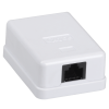 ITK CS2-1C5EF-12 Настенная инф. розетка RJ45 кат. 5E FTP 1-порт
