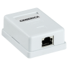 ITK CS2-1C5EF-12-G Розетка инф. настенная RJ45 кат. 5Е FTP
