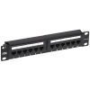 ITK PP12-1UC5EU-D05-10 1U патч-панель кат.5E UTP 12 портов 10" Dual IDC