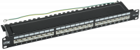 ITK PP24-1UC6AS-D05 1U патч-панель кат. 6A STP 24 пт. экран. Dual IDC