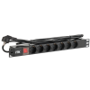 ITK PH12-7D1-P PDU 7 роз. нем.ст. с выкл 1U