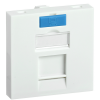 ITK CS6-12M Вставка 45х45мм для 1 мод. Keystone Jack