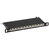 ITK PP12-D05UC6AS-D05-10 0,5U патч-панель кат.6A STP 12 портов 10" Dual IDC
