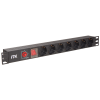 ITK PH13-7D3 PDU 7 роз. нем. ст, с выкл. и защ. от перенапр
