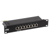 ITK PP08-1UC6AS-D05-10 1U патч-панель кат.6A STP 8 портов 10" Dual IDC
