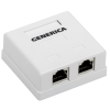 ITK CS2-1C5EF-22-G Розетка инф. настенная RJ45 кат. 5Е FTP