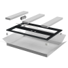 ITK LN05-47U8X-D2P Дверь перфор. двустворч. для шкафа LINEA N 47U 800мм
