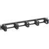 ITK CO05-1M5RM Кабельный органайзер 19" 1U, 5 колец