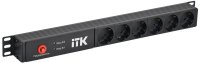 ITK PH30-06D-41 PDU с АВР 6 розеток Schuko 1U