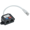 ITK CS7-1C5EU-Y2-1 Разветвитель (Y-адаптер) кат. 5Е 2xRJ45-1хRJ45