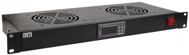Фотография товара 'ITK FM05-1U2TS-R Модуль вентил. 1U с цифр. термостатом 2 вент.'