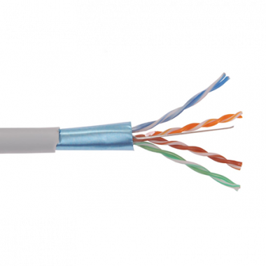 Фотография товара 'ITK LC3-C5E04-339 Витая пара F/UTP кат.5E 4х2х24AWG LDPE'