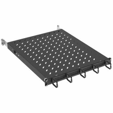 Фотография товара 'ITK ZP-FS05-U-1U-78 by ZPAS Полка стац. 19" 1U орг. щет. 120кг 750мм'