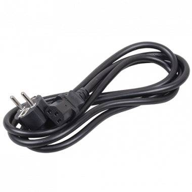 Фотография товара 'ITK PC-C13D-3M Кабель электропитания PDU 3х1,5 3М с разъёмами С13 - нем.ст'