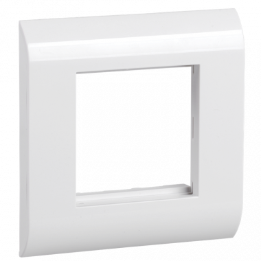 Фотография товара 'ITK CS5-12M-P Лицевая рамка для мод. Mosaic 80х80мм пл. суппорт'