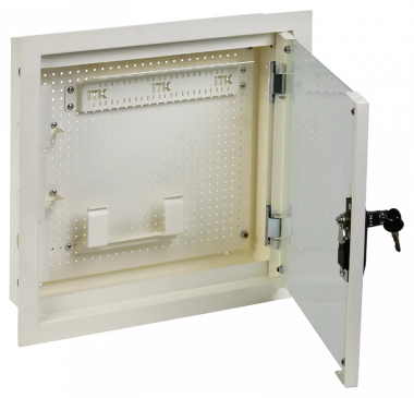 Фотография товара 'ITK LR16-4H41-G-FR LINEA R Шкаф мульт. пуст. 400х400мм'