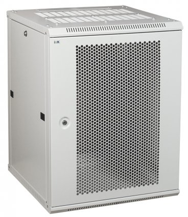 Фотография товара 'ITK LWE3-06U66-PF Шкаф LINEA WE 6U 600х600мм дверь перфорированная'
