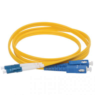 Фотография товара 'ITK FPC09-LCU-SCU-C2L-1M Оптический (патч-корд), SM, 9/125 (OS2), LC/UPC-SC/UPC'