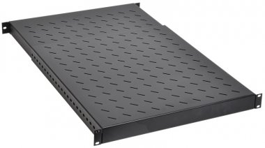 Фотография товара 'ITK ZP-FS05-S-1U-59-R Полка стац. 19" 1U рег. 150кг 500-900мм'