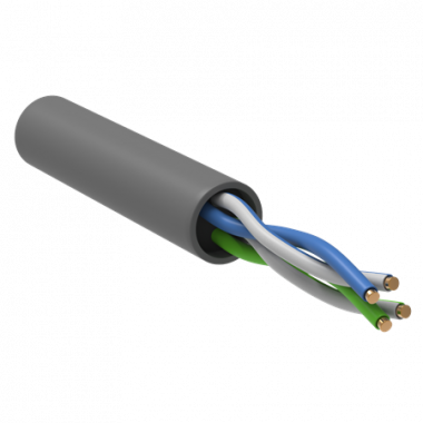 Фотография товара 'ITK BC1-C5E02-111-305-G Каб. в. п. U/UTP кат. 5E 2 пары PVC'