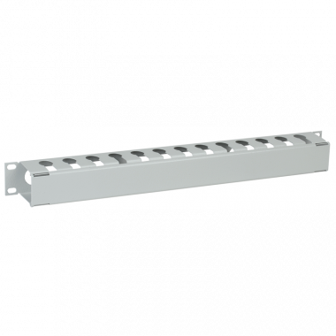 Фотография товара 'ITK CO35-1MCM Кабельный органайзер с крышкой 19" 1U'