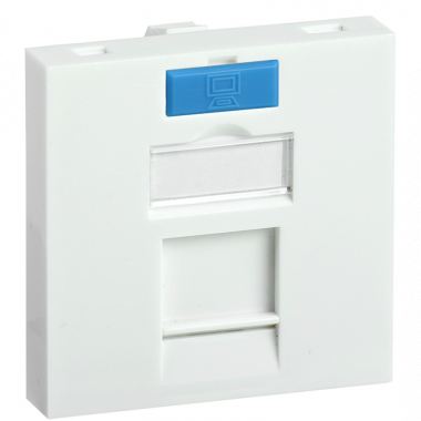 Фотография товара 'ITK CS6-12M Вставка 45х45мм для 1 мод. Keystone Jack'