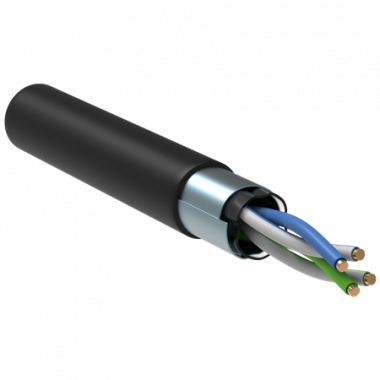 Фотография товара 'ITK BC3-C5E02-339-500-G Каб. в. п. F/UTP кат. 5E 2 пары LDPE'
