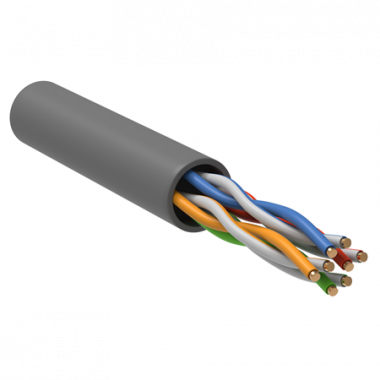 Фотография товара 'ITK LC1-C5E04-121-P-R Витая пара U/UTP 5E 4х2х0,52 solid LSZH'