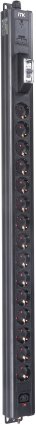 Фотография товара 'ITK BS-PV12-15D-01C13-11 BASE PDU PV1111 22U 1ф 16А 15SCHUKO 1C13 2,6м'
