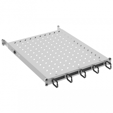 Фотография товара 'ITK ZP-FS35-U-1U-78 by ZPAS Полка стац. 19" 1U орг. щет. 120кг 750мм'