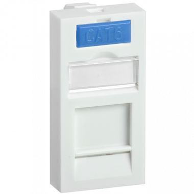 Фотография товара 'ITK CS6-11M Вставка 45х22,5мм для 1 мод. Keystone Jack'