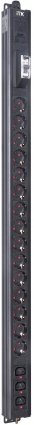 Фотография товара 'ITK BS-PV12-15D-03C13-11 BASE PDU PV1111 24U 1ф 16А 15SCHUKO 3C13 2,6м'