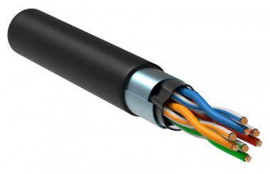Фотография товара 'ITK LC3-C5E04-339-S-R Витая пара F/UTP 5E 4х2х24AWG LDPE'