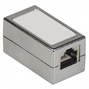 Фотография товара 'ITK CS70-1C06F Проходной адаптер кат. 6 FTP тип RJ45-RJ45'