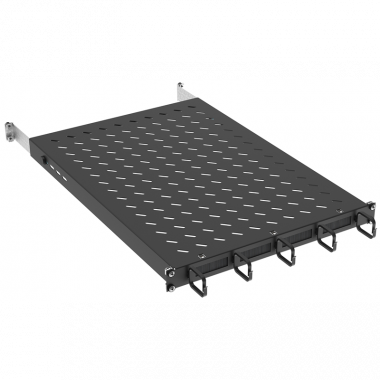 Фотография товара 'ITK ZP-FS05-U-1U-89 by ZPAS Полка стац. 19" 1U орг. щет. 120кг 850мм'