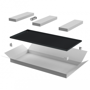 Фотография товара 'ITK LN05-33U8X-DM Дверь металлическая для шкафа LINEA N 33U 800мм'