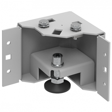 Фотография товара 'ITK ZP-BC35-B1-01 by ZPAS Уголок цоколя h=100мм регул'