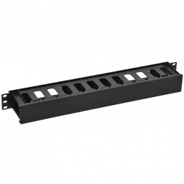 Фотография товара 'ITK ZP-CO05-1U-12-P-C by ZPAS Органайзер пласт. с крышкой 19" 1U 12'