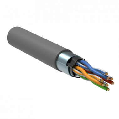 Фотография товара 'ITK LC1-C5E04-321 Витая пара F/UTP кат.5E 4x2х24AWG LSZH'
