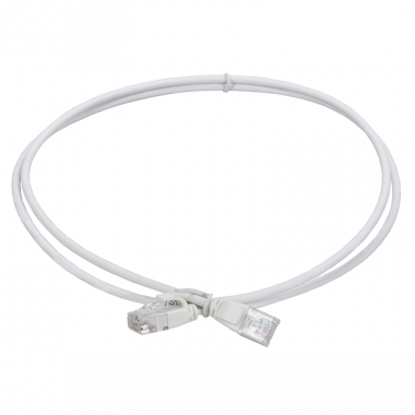 Фотография товара 'ITK PC08-C5EUL-2M-SL-WT Коммутационный шнур кат.5E UTP LSZH'
