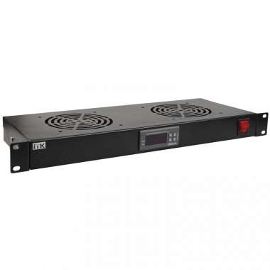 Фотография товара 'ITK FM05-1U2TS 19" вентил. модуль 1U 2 вентилятора'