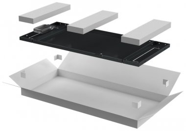 Фотография товара 'ITK LN05-18U6X-ZM LINEA N Панель задняя 600мм шкафа 18U'