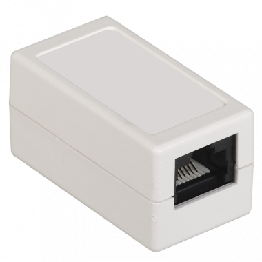 Фотография товара 'ITK CS70-1C06U Проходной адаптер кат. 6 UTP тип RJ45-RJ45'