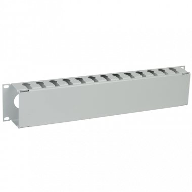 Фотография товара 'ITK CO35-2MCM Кабельный органайзер с крышкой 19" 2U'