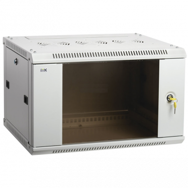 Фотография товара 'ITK LWR3-09U64-GF ITK Шкаф LINEA W 9U 600x450 мм'