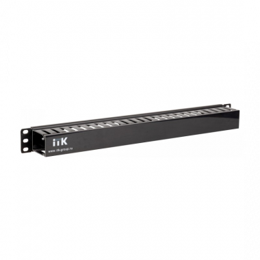 Фотография товара 'ITK CO05-2PC 19" пластиковый каб. органайзер с крышкой, 2U'