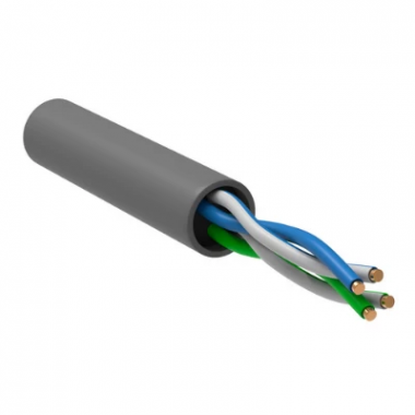 Фотография товара 'ITK LC1-C5E02-111-P-R Витая пара U/UTP 5E 2х2х0,52 solid PVC'