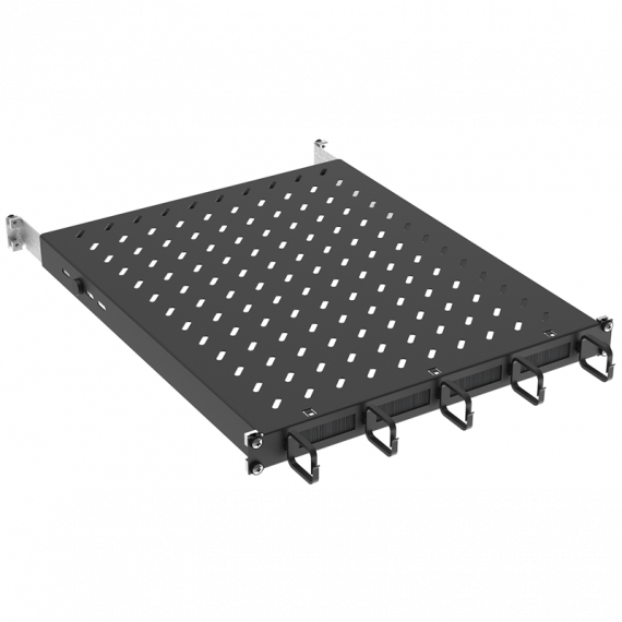 Фотография товара 'ITK ZP-FS05-U-1U-78 by ZPAS Полка стац. 19" 1U орг. щет. 120кг 750мм'